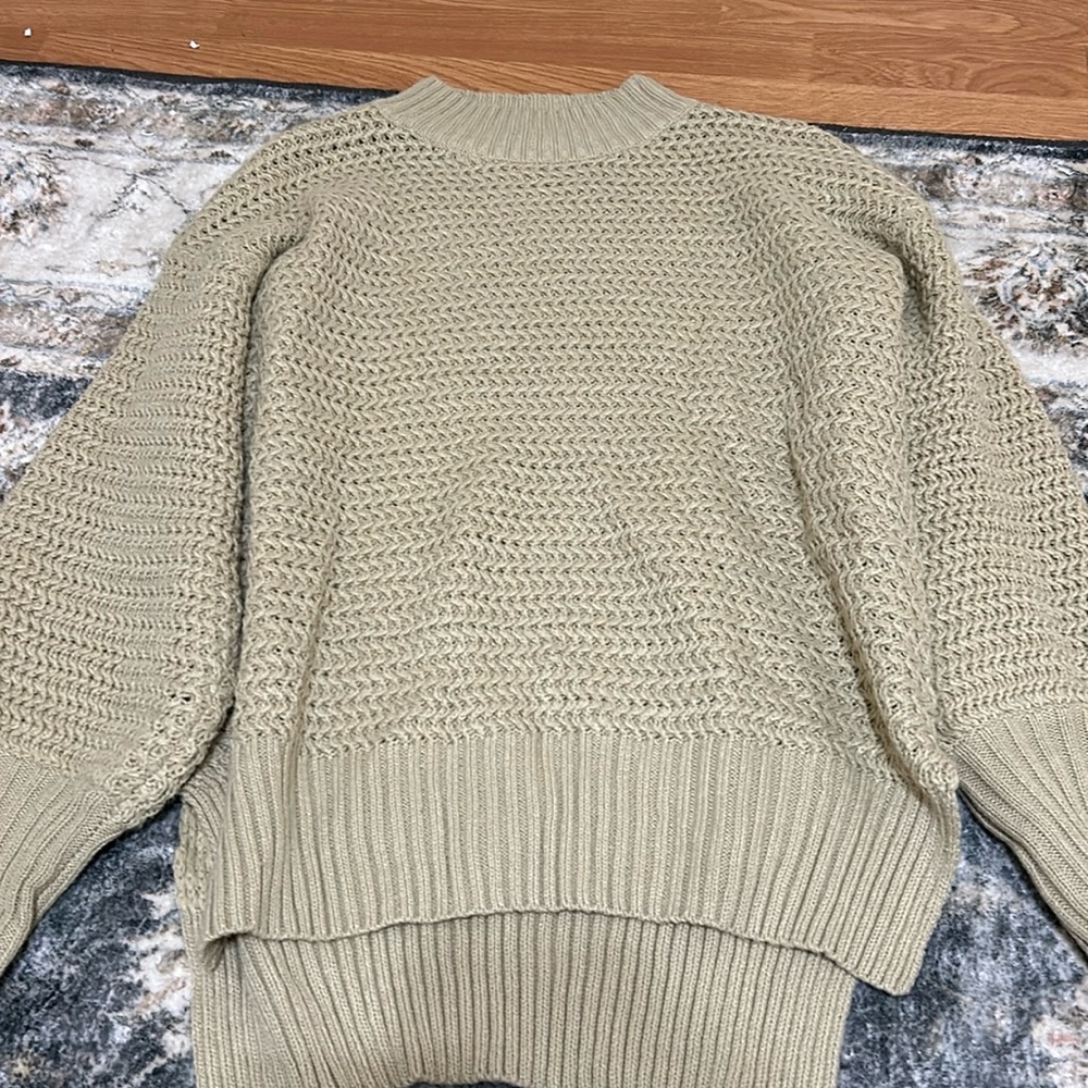 Tan cozy turtle neck sweater - size M women
